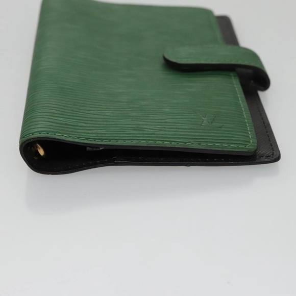 LOUIS VUITTON Epi Agenda PM Day Planner Cover Green R20054 LV Auth 107012 - Picture 6 of 16